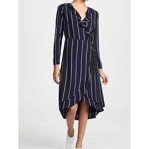 Rails striped dress